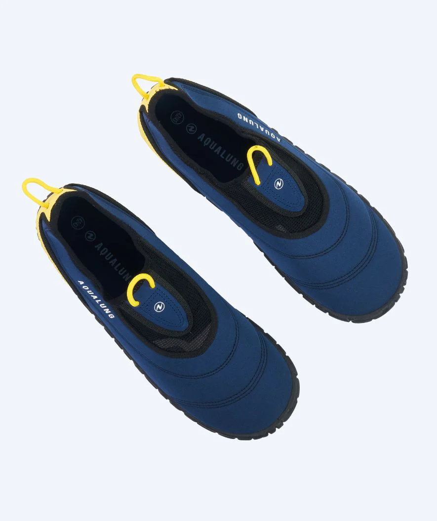 Aqualung Neoprenschuhe für Erwachsene - Beachwalker XP - Donkerblau/Gelb - Image 2