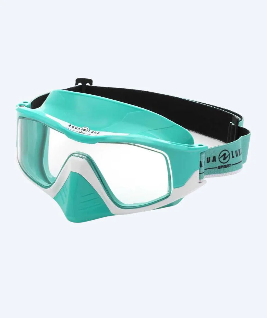 Aqualung Schwimmmaske für Erwachsene - Versa - Blau/Weiß