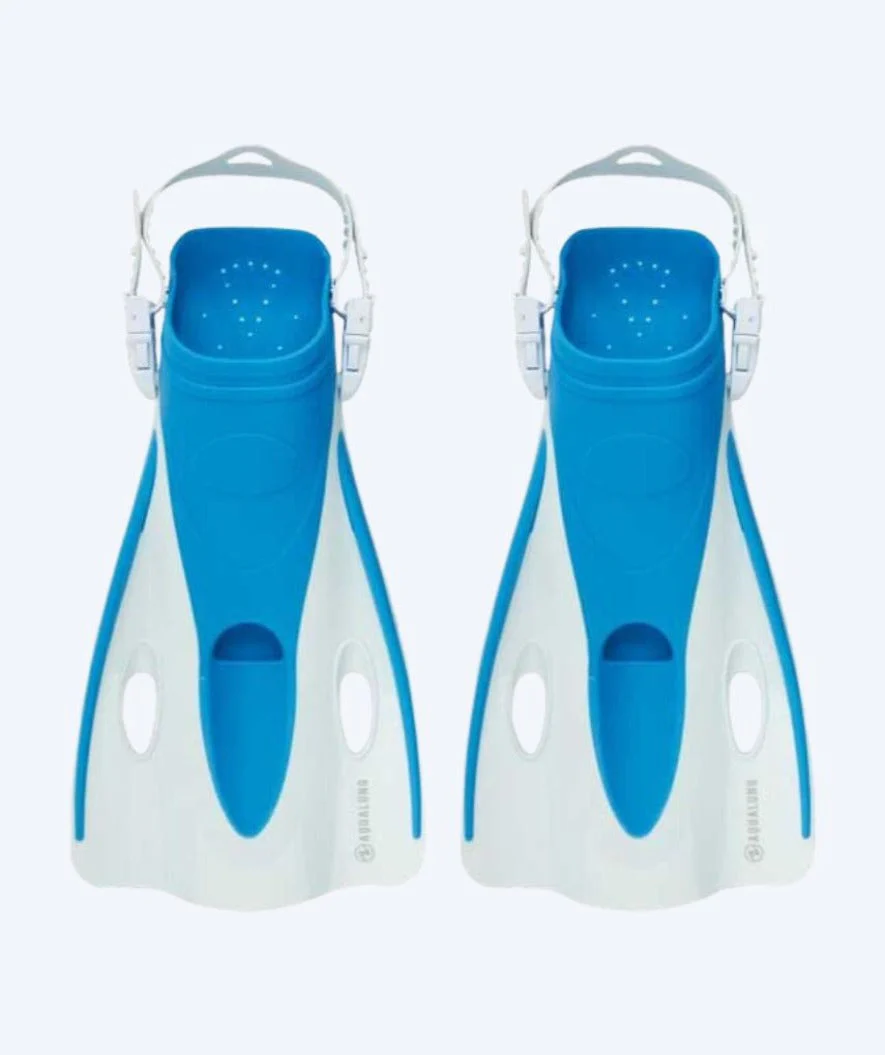 Aqualung Taucherflossen für Erwachsene - Twister - Blau/Weiß