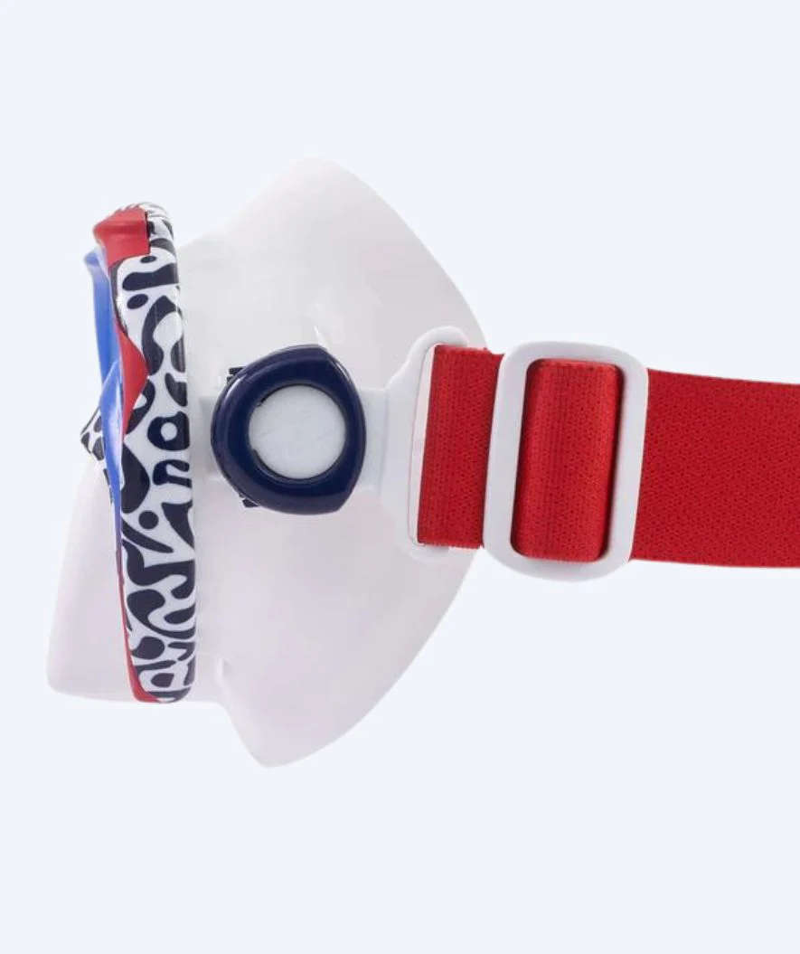 Aqualung Tauchmaske für Erwachsene - Compass - Blau/Rot - Image 4