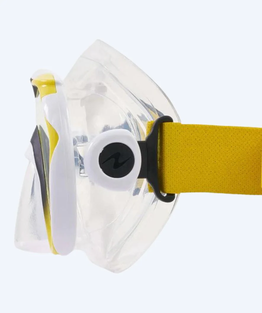 Aqualung Tauchmaske für Erwachsene (ab 12 Jahre) - Compass - Schwarz/Gelb - Image 4