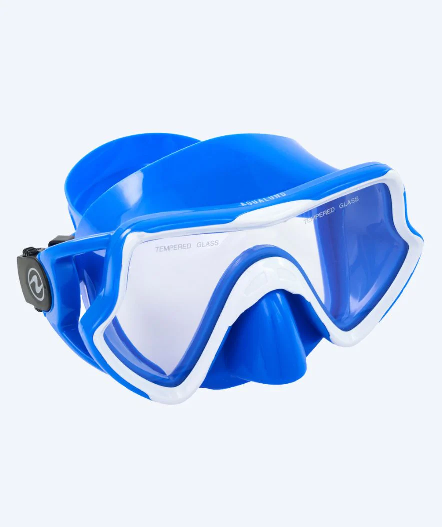 Aqualung Tauchmaske für Erwachsene - Trooper - Blau/Weiß