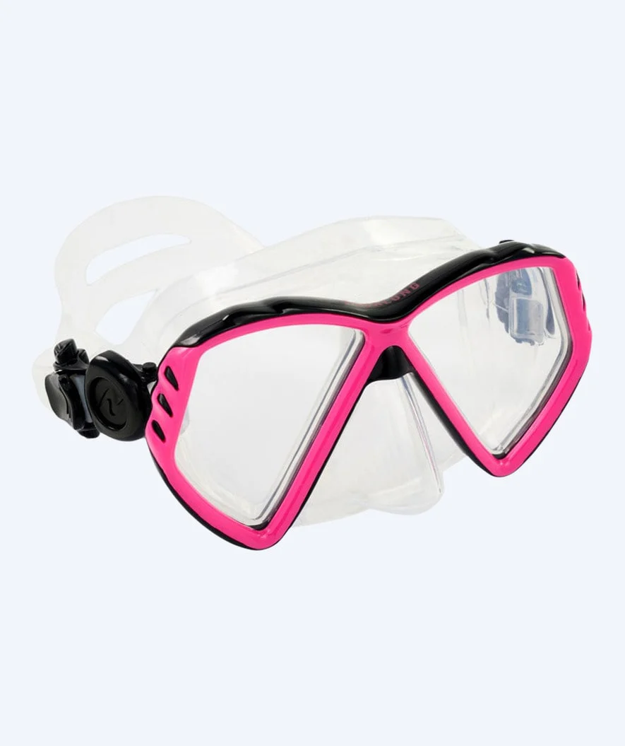 Aqualung Tauchmaske für Kinder (8-18) - Cub - Schwarz/Rosa