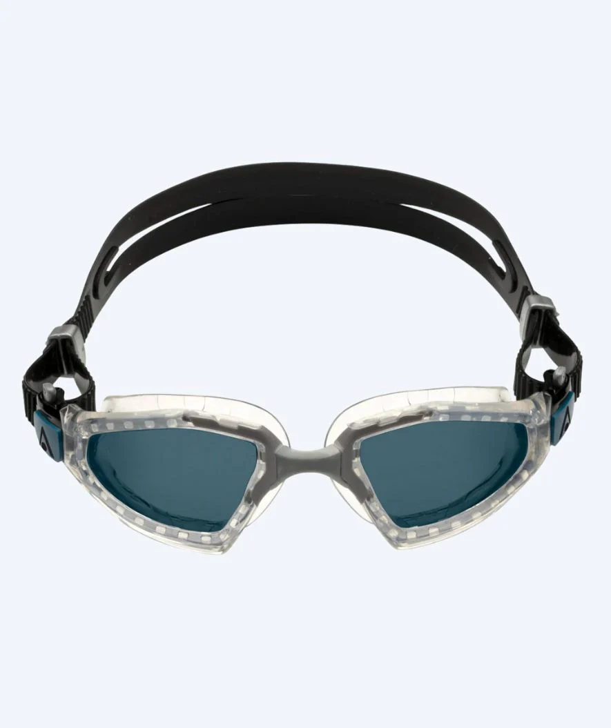 Aquasphere Schwimmbrille für Freizeitschwimmer - Kayenne Pro - Schwarz/Klar (Smoke Scheiben) - Image 3