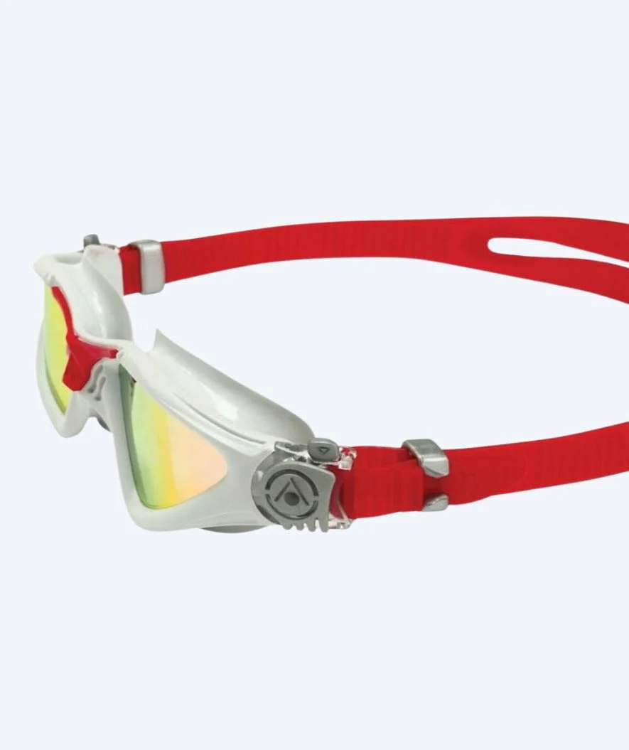 Aquasphere Taucherbrille für Hobbytaucher - Kayenne Titanium - Rot/Grau - Image 4