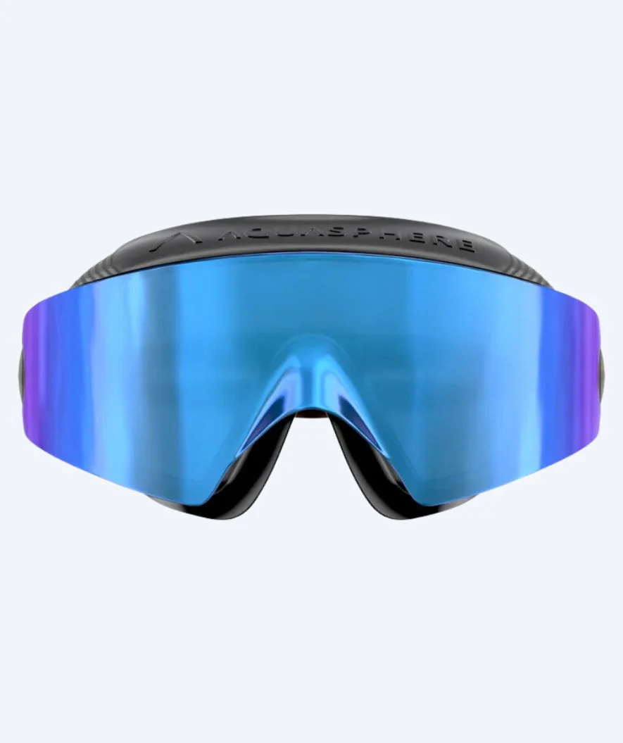 Aquasphere Schwimmmaske - DEFY. Ultra Indigo - Schwarz/Blau (Mirror Scheiben) - Image 3