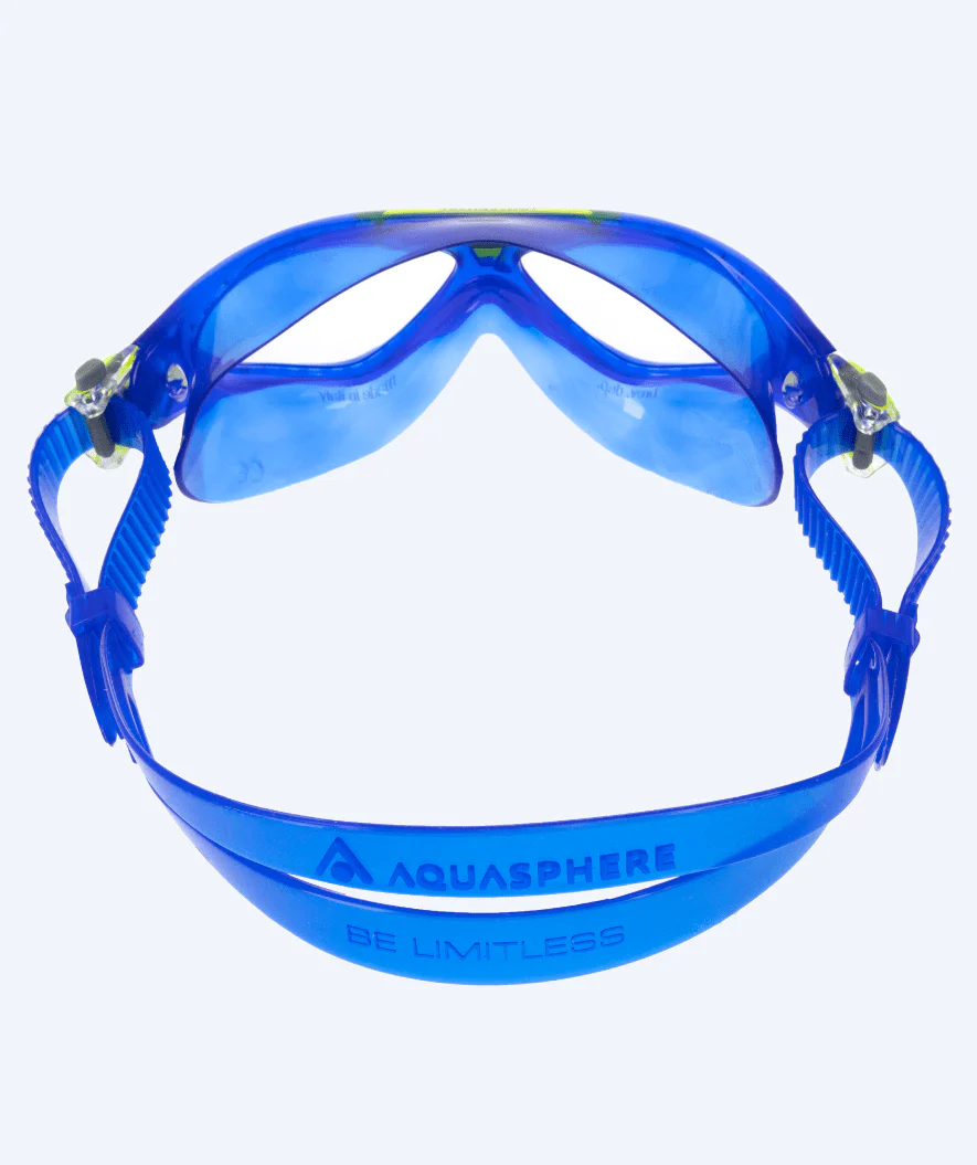 Aquasphere Schwimmmaske für Junioren (6-12) - Vista - Blau/Gelb - Image 5