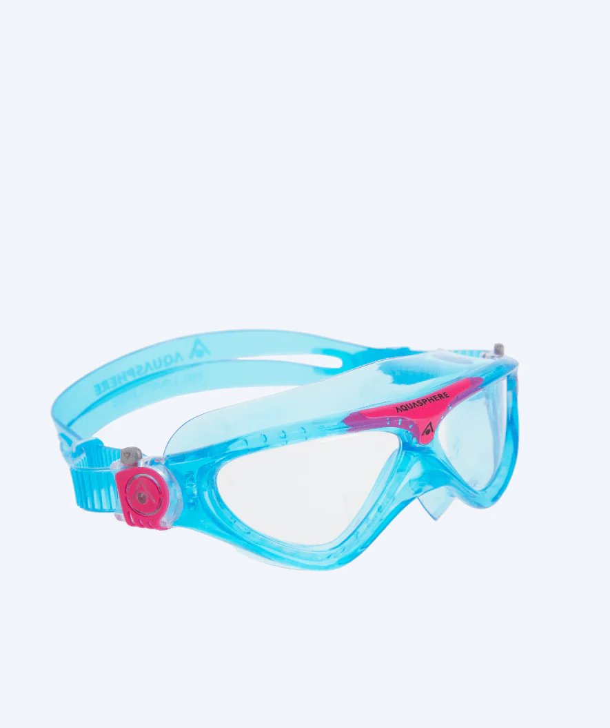 Aquasphere Schwimmmaske für Junioren (6-12) - Vista - Klar/Rosa - Image 3
