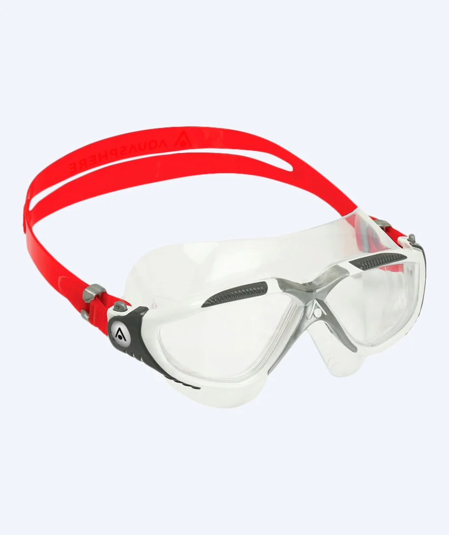 Aquasphere Schwimmmaske - Vista - Weiß/Rot - Image 3