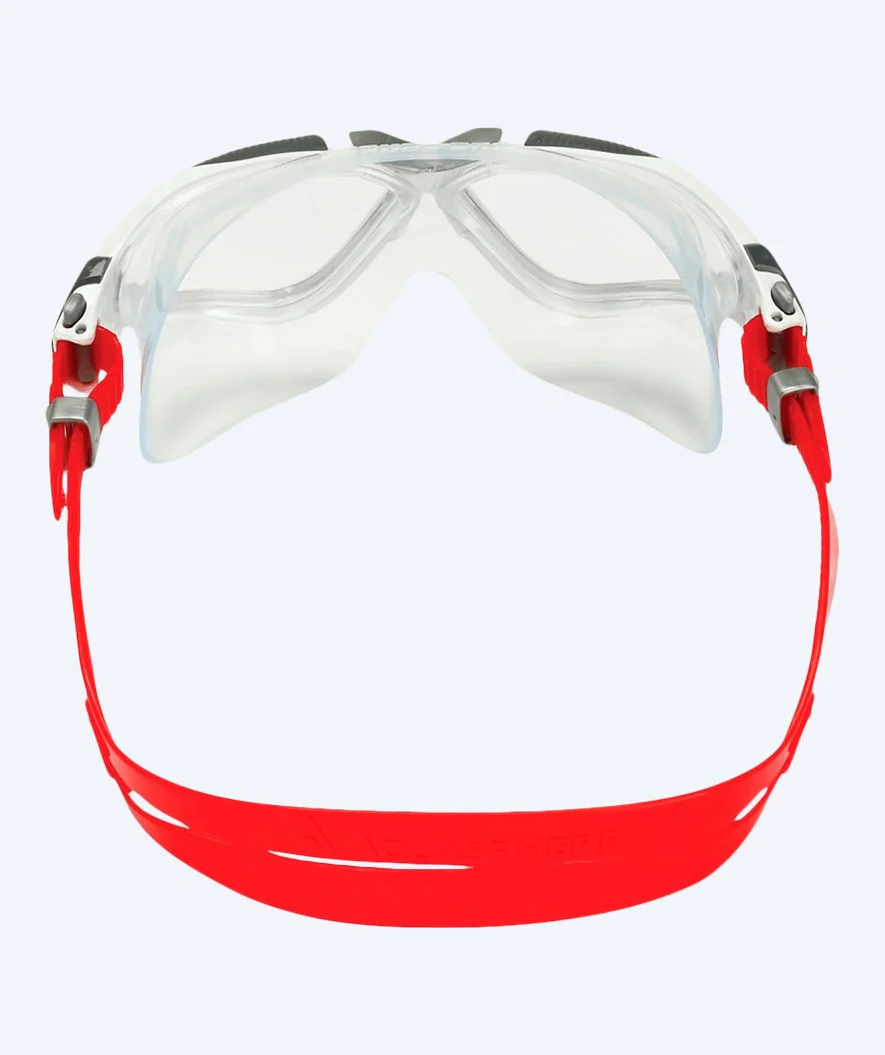 Aquasphere Schwimmmaske - Vista - Weiß/Rot - Image 4