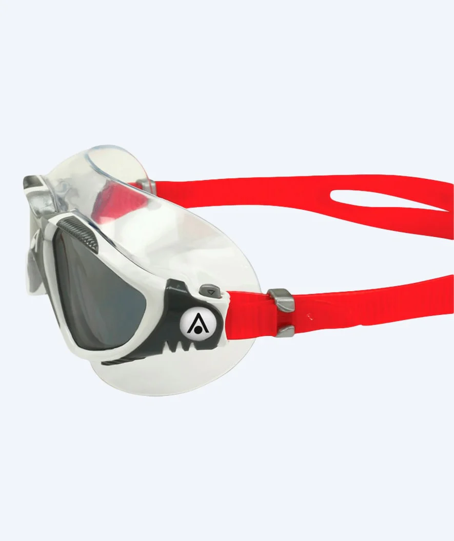 Aquasphere Schwimmmaske - Vista - Weiß/Rot (Smoke Scheiben) - Image 3