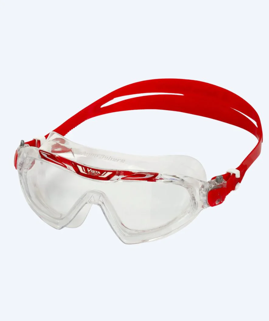 Aquasphere Schwimmmaske - Vista XP - Klar/Rot