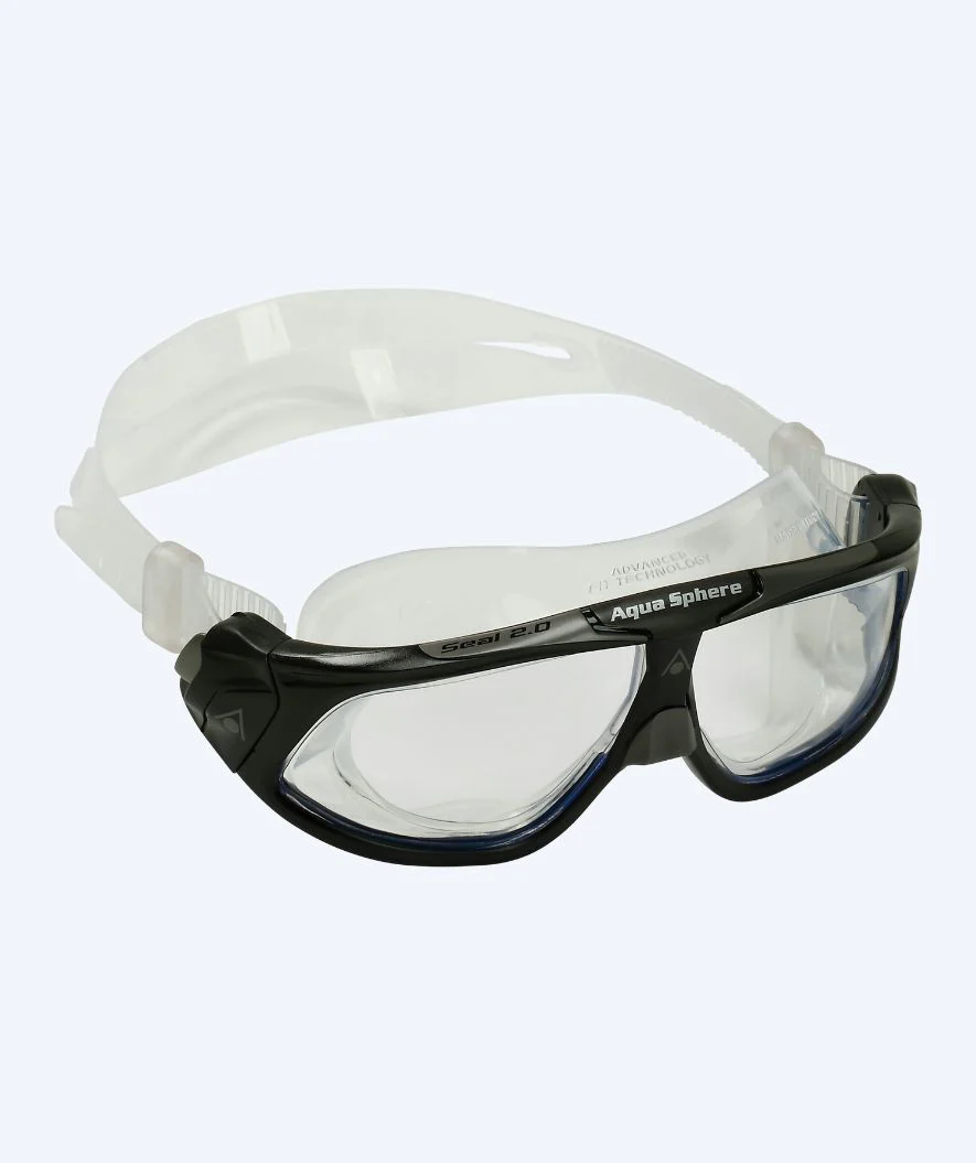 Aquasphere Taucherbrille für Erwachsene - Seal 2.0 - Schwarz/Klar - Image 4