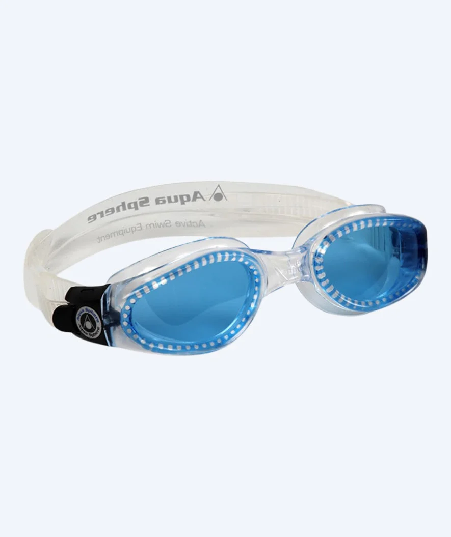 Aquasphere Taucherbrille für Hobbytaucher - Kaiman - Klar (Blau Scheiben)