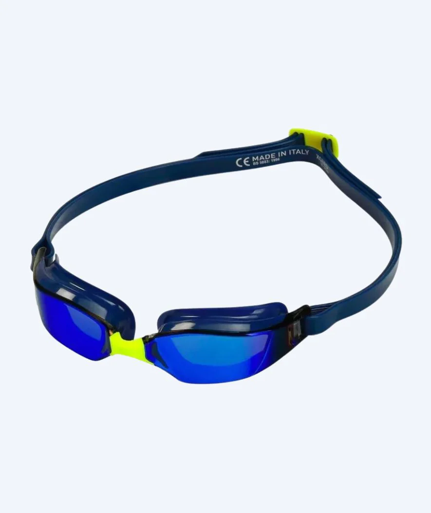 Aquasphere Wettkampf Schwimbrille - Xceed A1 - Donkerblau/Gelb