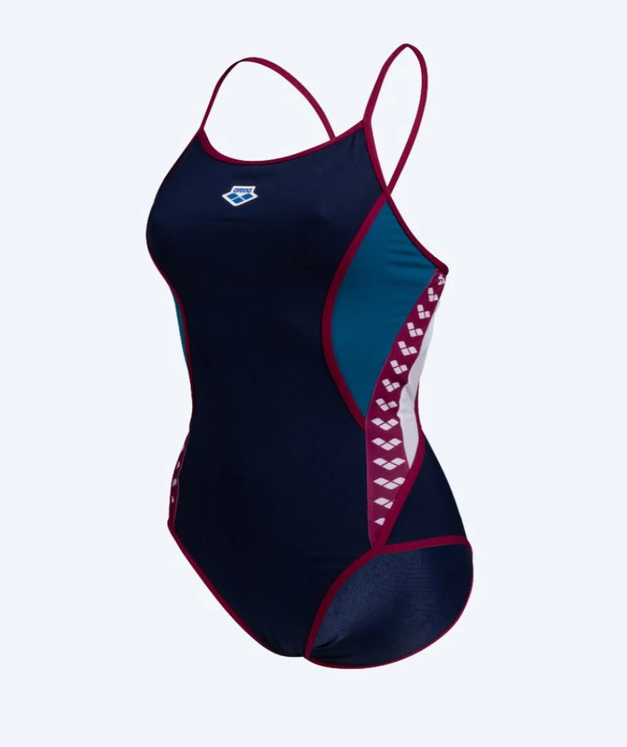 Arena Badeanzug für Damen - Icons Super Fly - Blau/Rot - Image 5