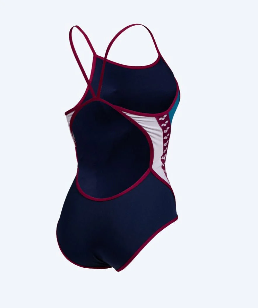 Arena Badeanzug für Damen - Icons Super Fly - Blau/Rot - Image 6