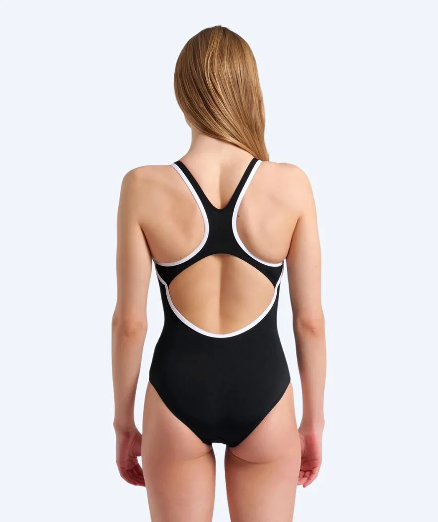 Arena Badeanzug für Damen - Losange Swim Pro - Schwarz/Weiß - Image 2