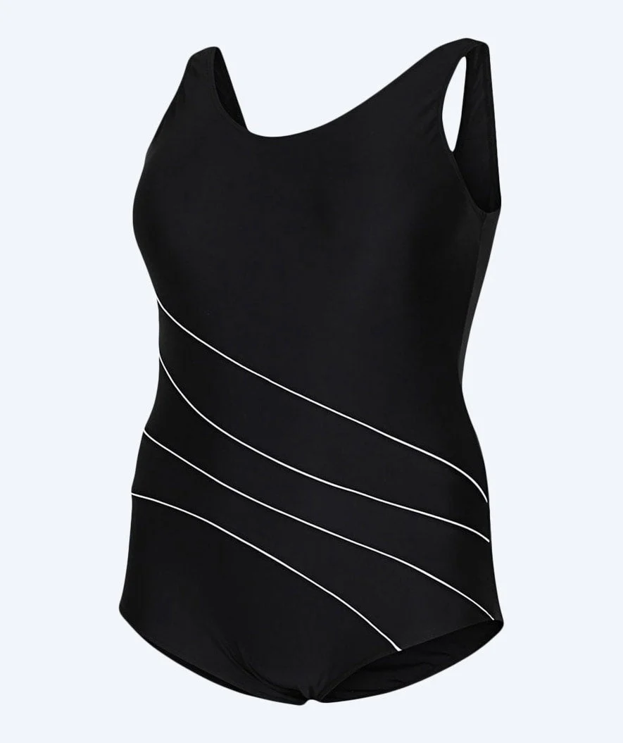 Arena Badeanzug für Damen - Lulu G9 - Schwarz/Weiß - Image 2