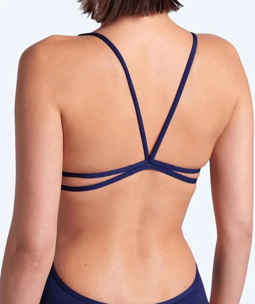 Arena Badeanzug für Damen - Solid Lace Back - Donkerblau - Image 4