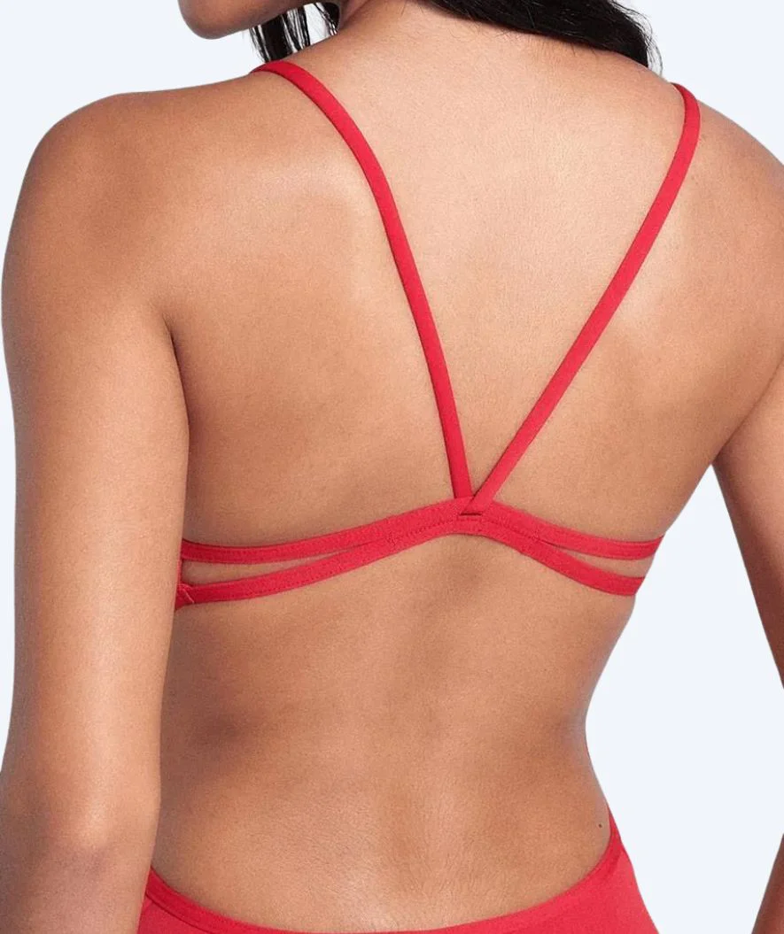 Arena Badeanzug für Damen - Solid Lace Back - Rot - Image 4