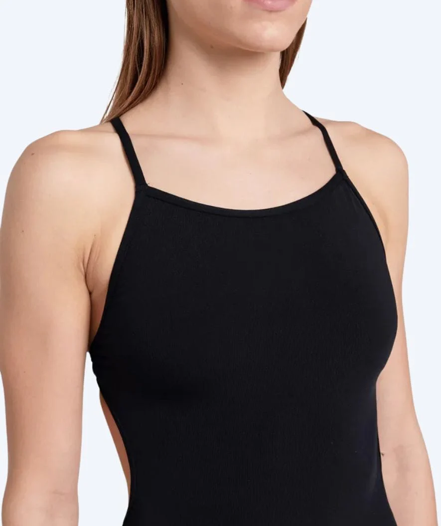 Arena Badeanzug für Damen - Solid Lace Back - Schwarz - Image 4