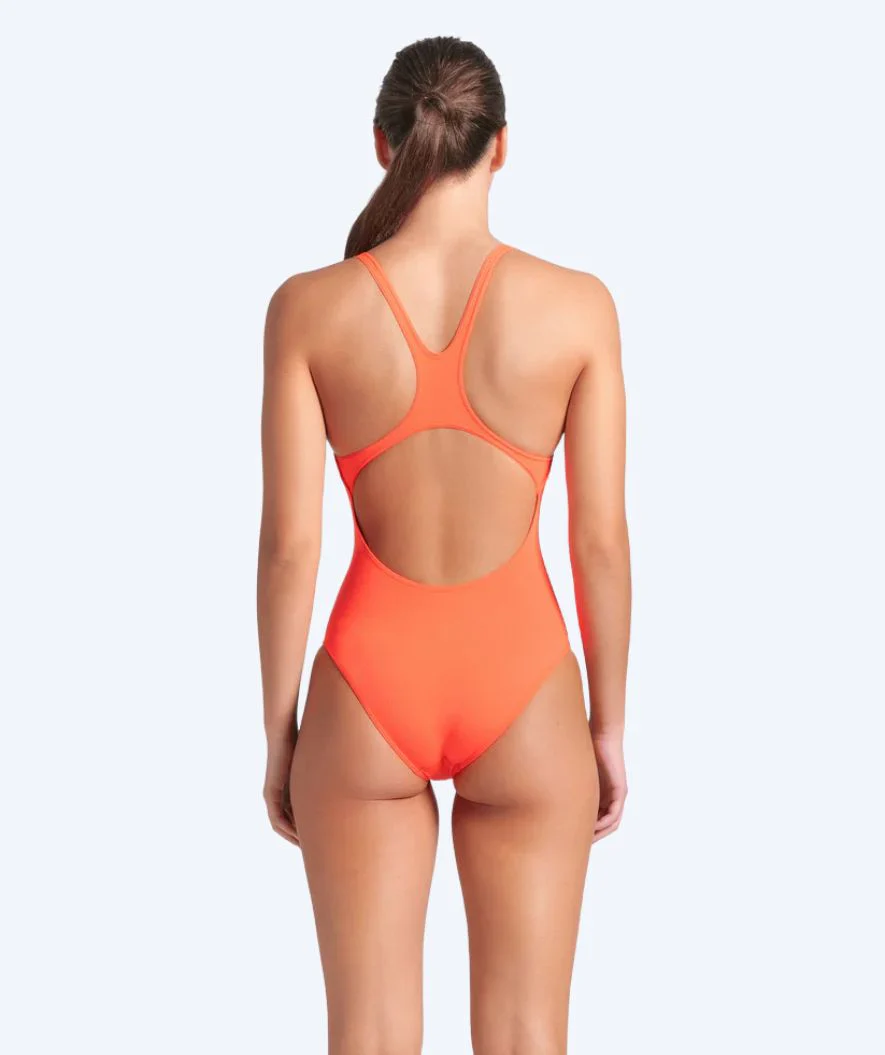 Arena Badeanzug für Damen - Solid Swim Pro - Orange - Image 2