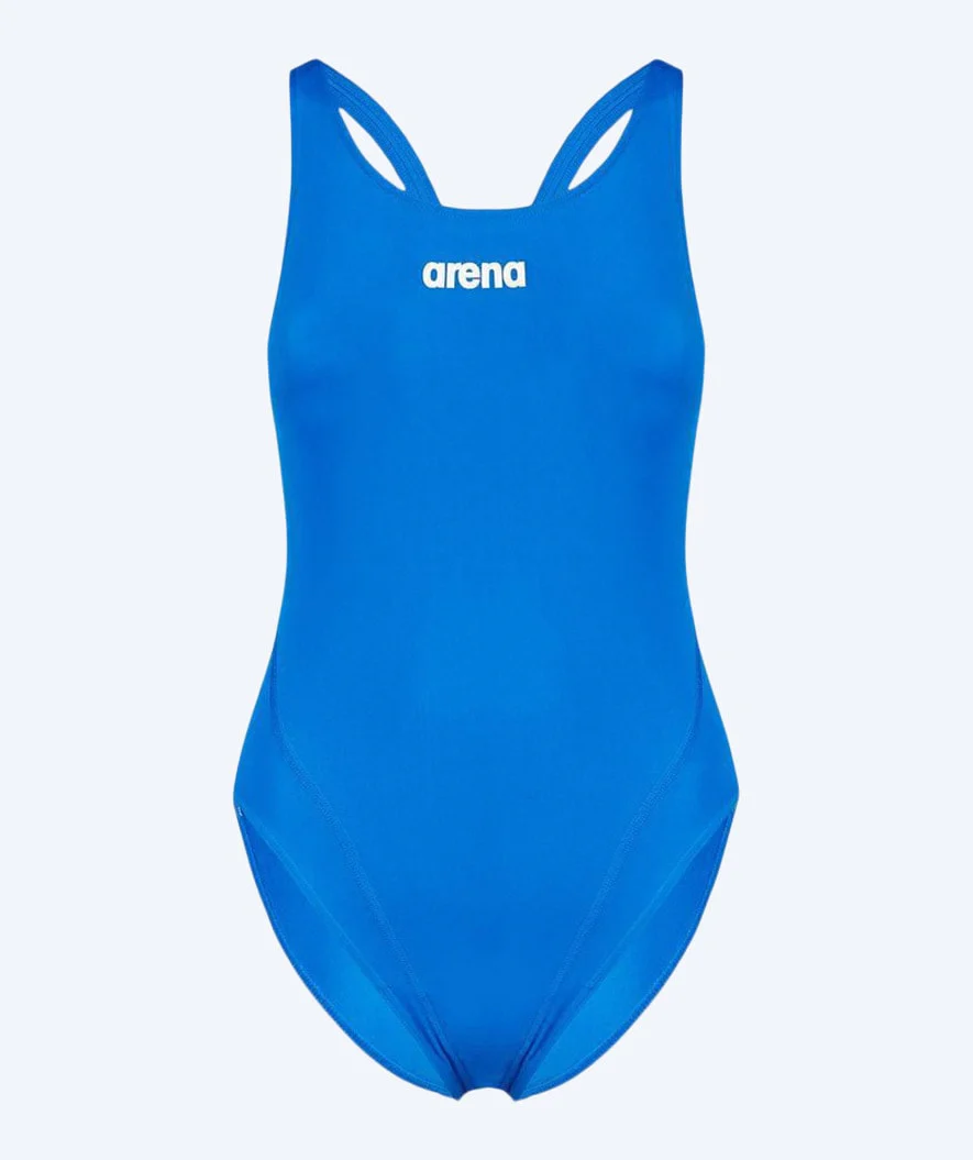 Arena Badeanzug für Damen - Solid Swim Tech High - Blau - Image 2