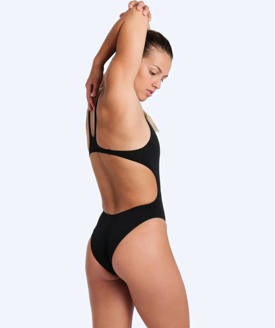Arena Badeanzug für Damen - Team Swim Tech Solid - Schwarz - Image 2