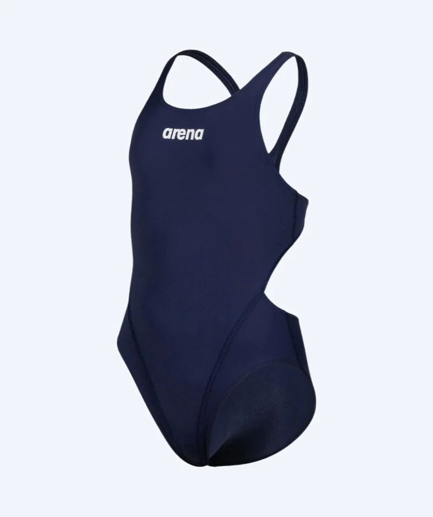 Arena Badeanzug für Mädchen - Team Swim Tech Solid - Donkerblau - Image 6