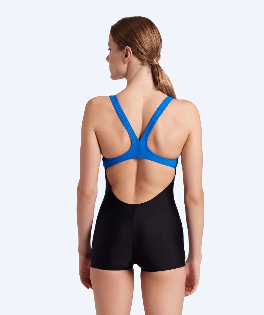 Arena Badeanzug mit Bein für Damen - Kaori - Schwarz/Donkerblau - Image 2