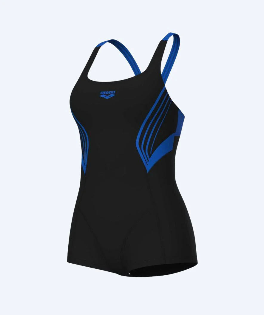 Arena Badeanzug mit Bein für Damen - Kaori - Schwarz/Donkerblau - Image 6