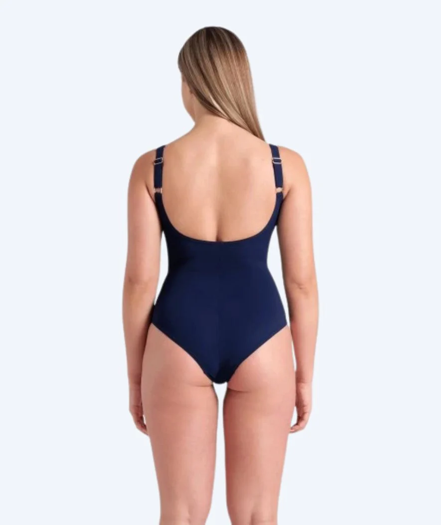 Arena Badeanzug mit Einlagen für Damen - Amelia - Donkerblau/Weiß - Image 2