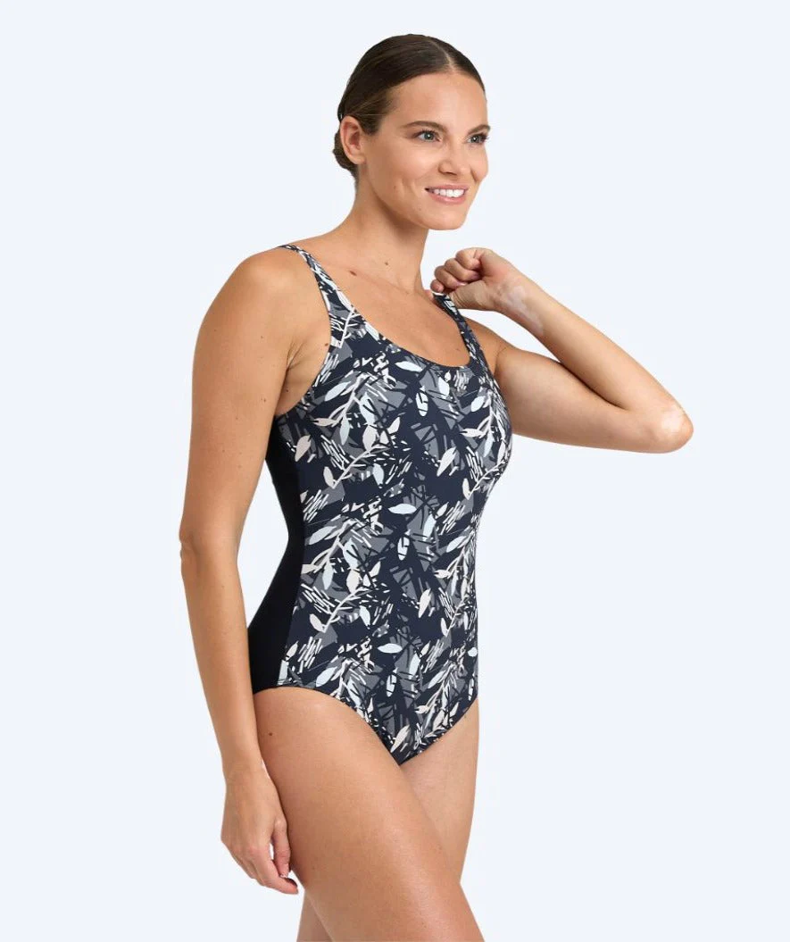 Arena Badeanzug mit Einlagen für Damen - Francy - Schwarz/Weiß