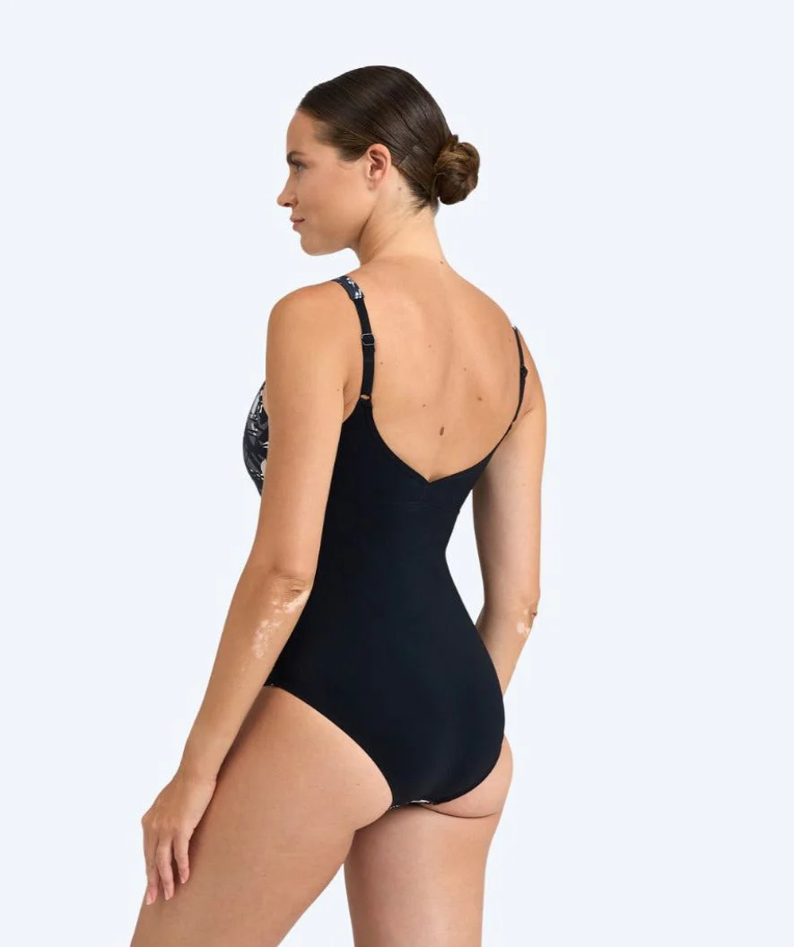 Arena Badeanzug mit Einlagen für Damen - Francy - Schwarz/Weiß - Image 2