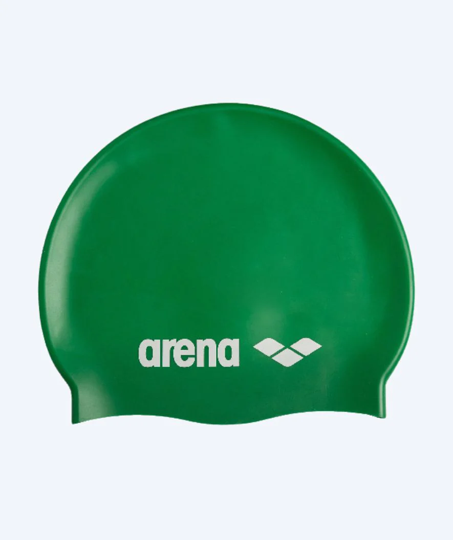 Arena Badekappe - Classic Silicone - Grün