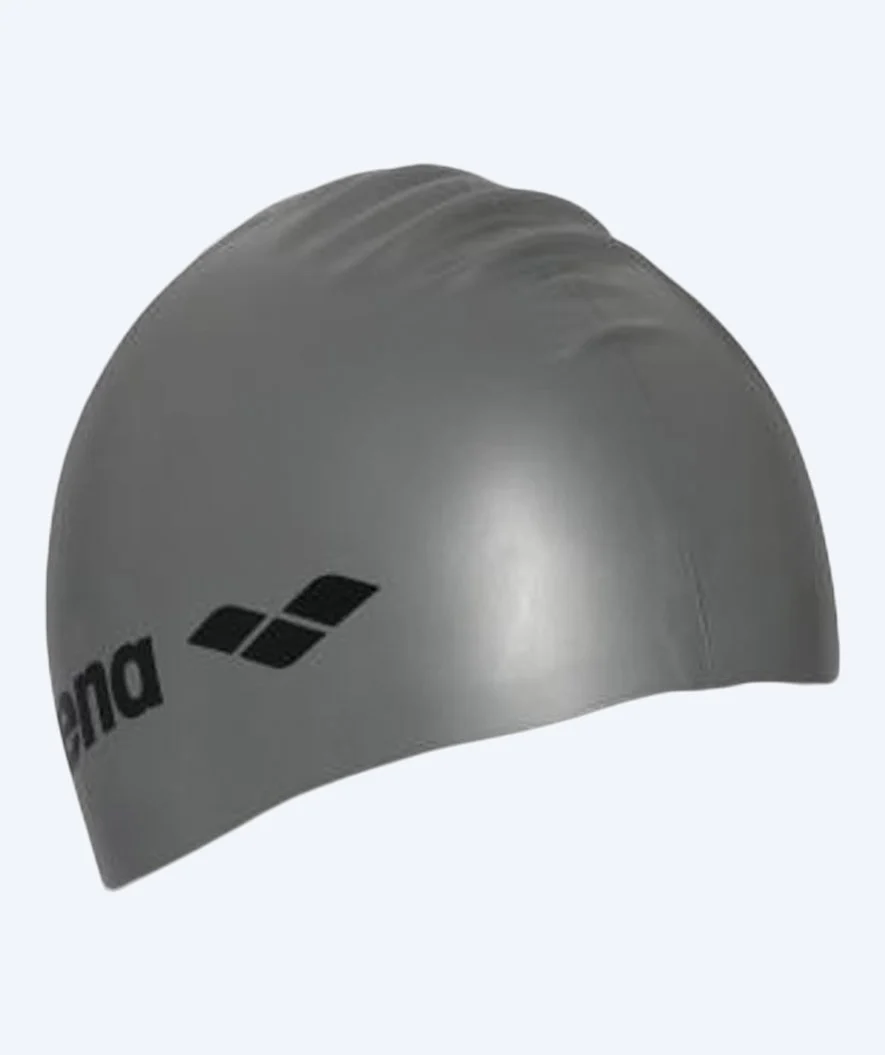 Arena Badekappe - Classic Silicone - Grau/Silber