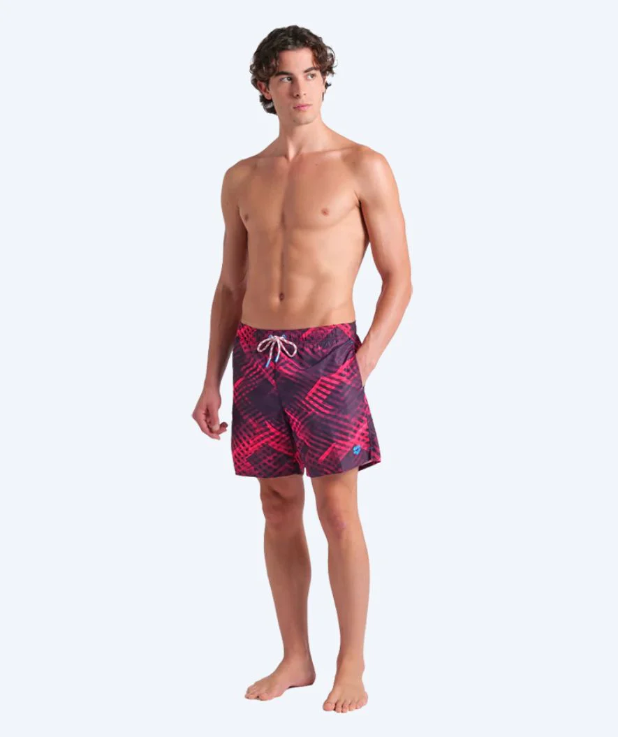 Arena Badeshorts für Herren - Water Prints - Hellrosa - Image 3