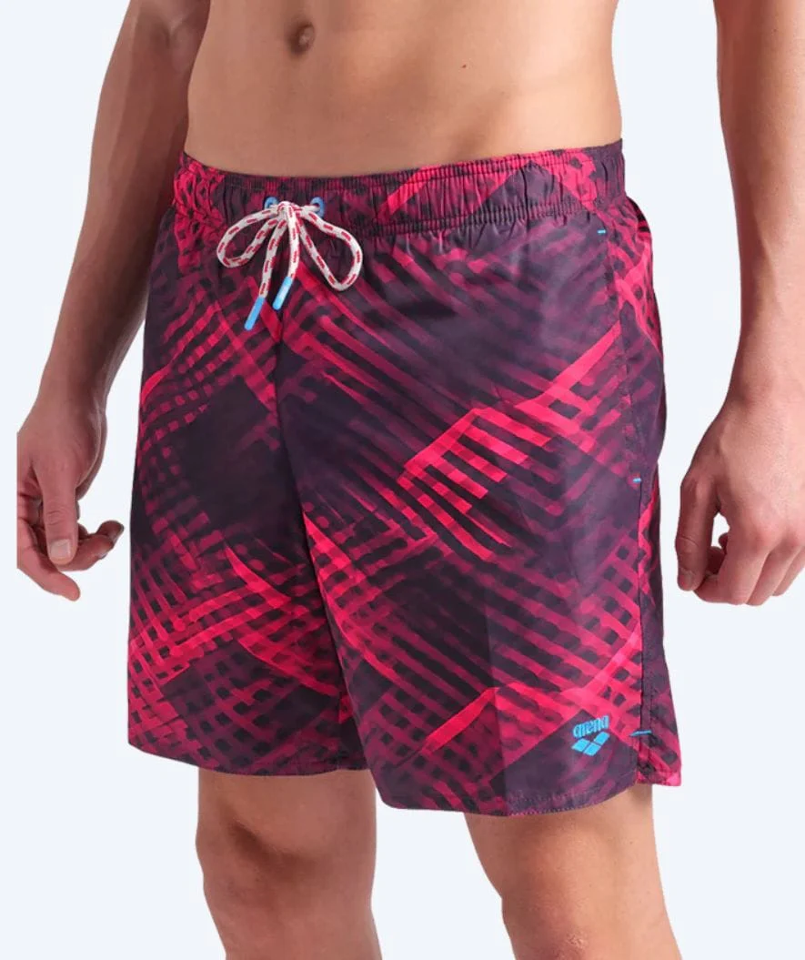 Arena Badeshorts für Herren - Water Prints - Hellrosa - Image 4