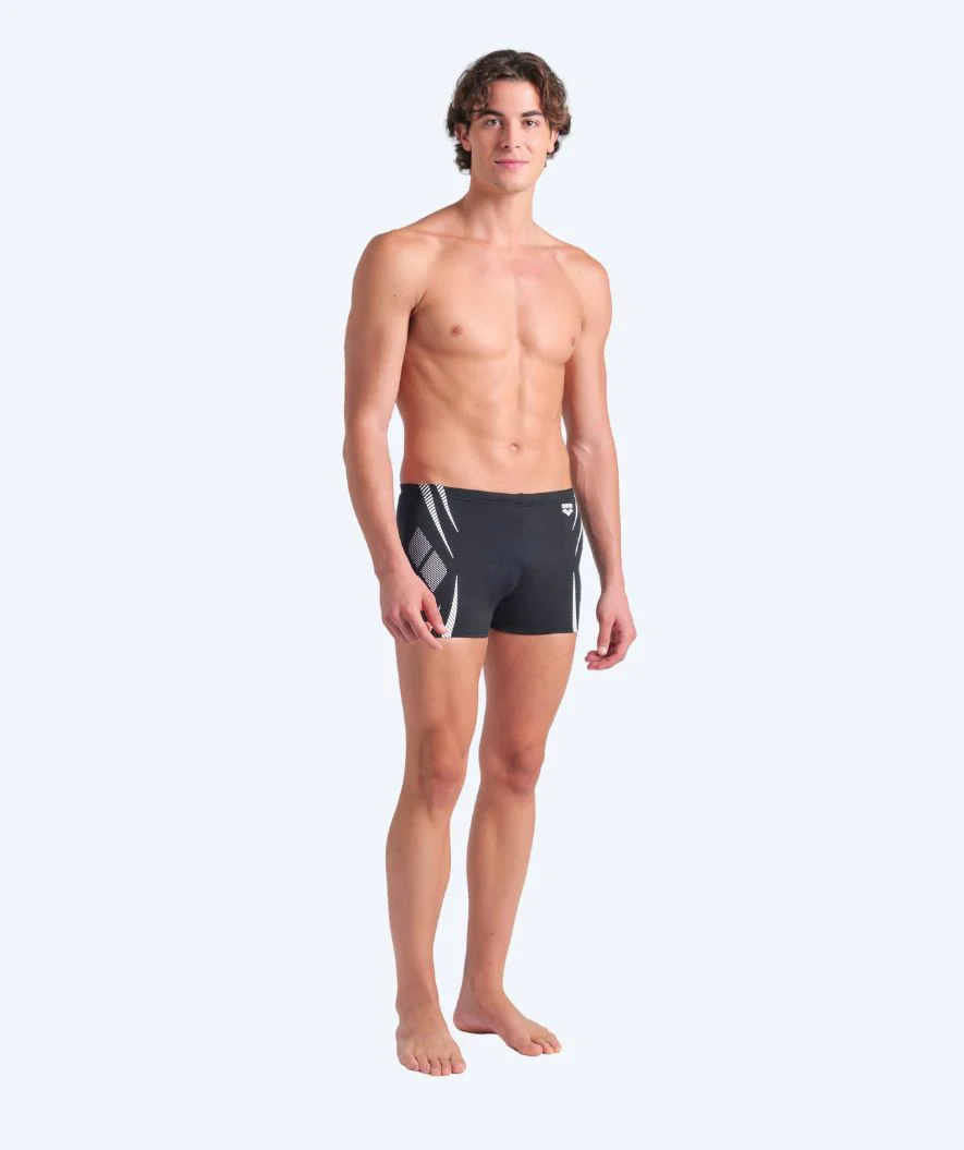 Arena Trunks für Herren - Poseidonia - Schwarz/Weiß - Image 3
