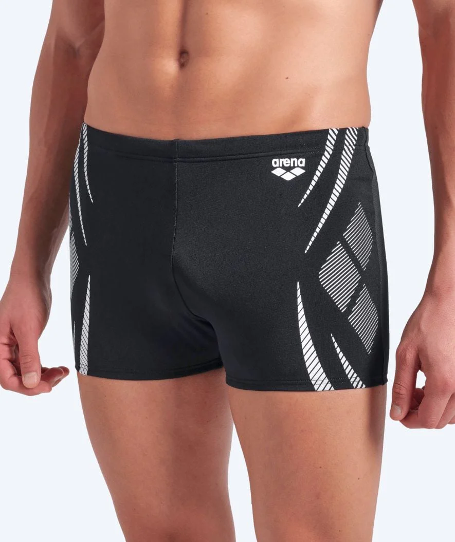 Arena Trunks für Herren - Poseidonia - Schwarz/Weiß - Image 4