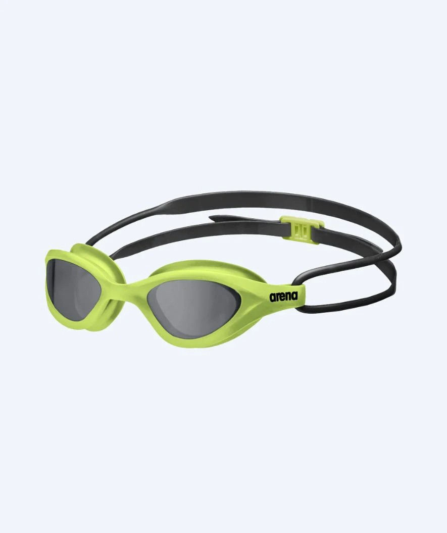 Arena Schwimmbrille für Freizeitschwimmer - 365 - Gelb (Smoke Scheiben)