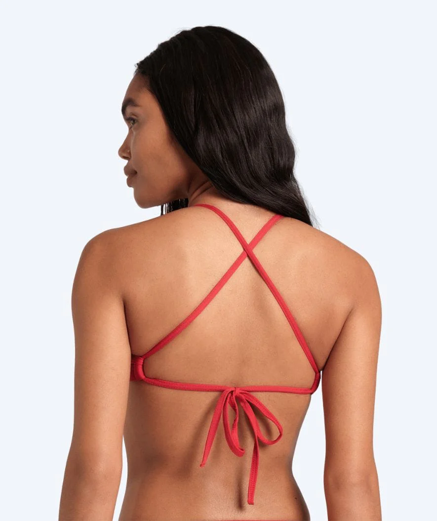 Arena Bikini Oberteil für Damen - Solid Tie Back - Rot - Image 4