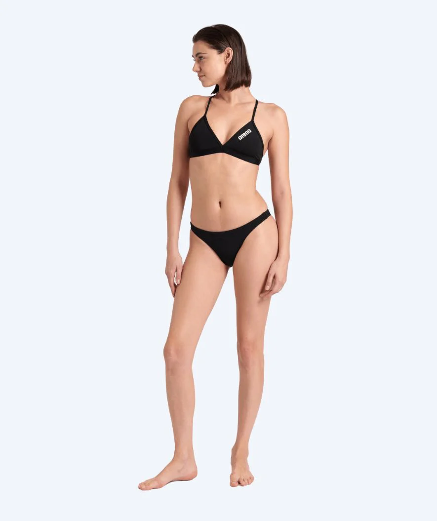 Arena Bikini Oberteil für Damen - Solid Tie Back - Schwarz - Image 5