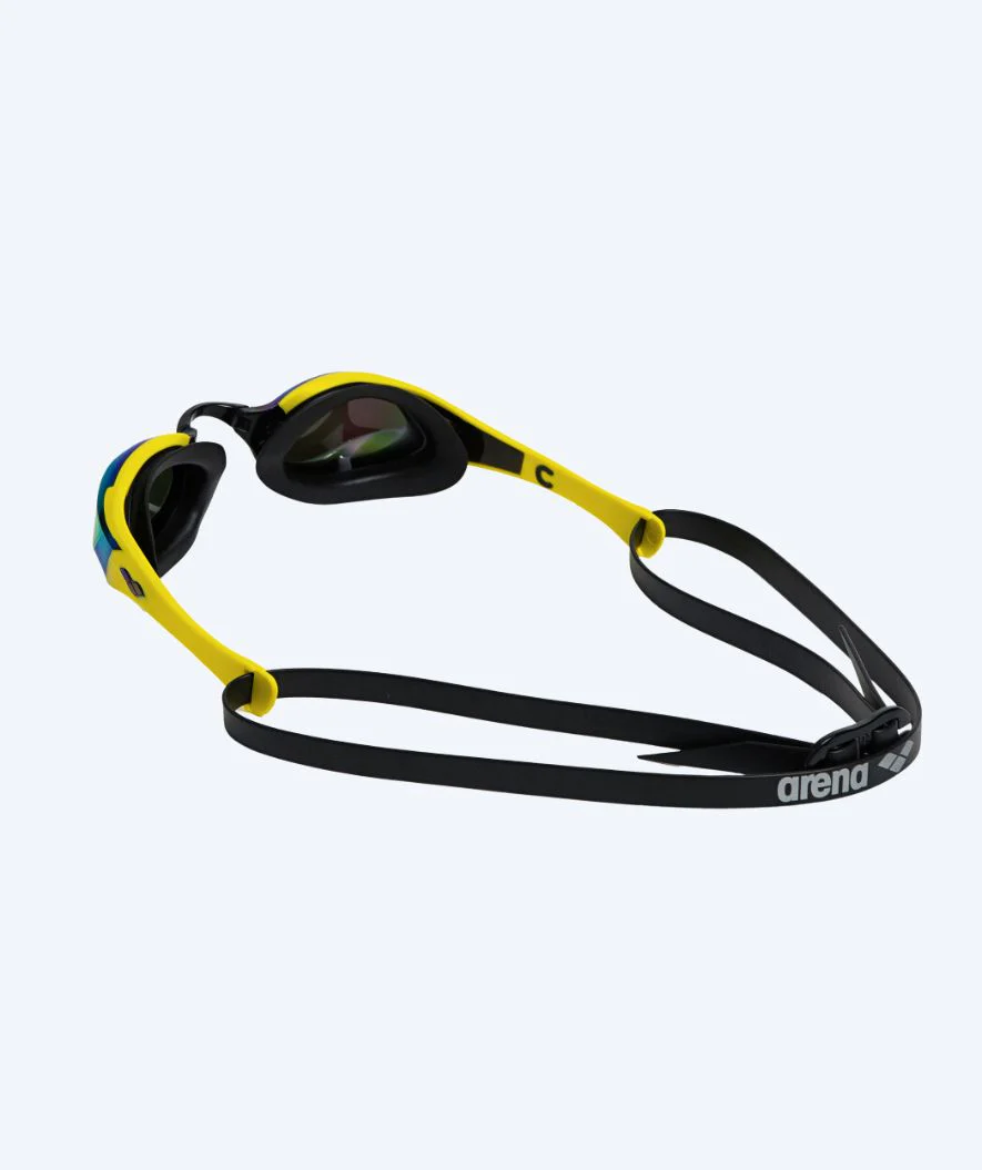 Arena Elite Schwimmbrillen - Cobra Edge SWIPE Mirror - Gelb/Grün - Image 2