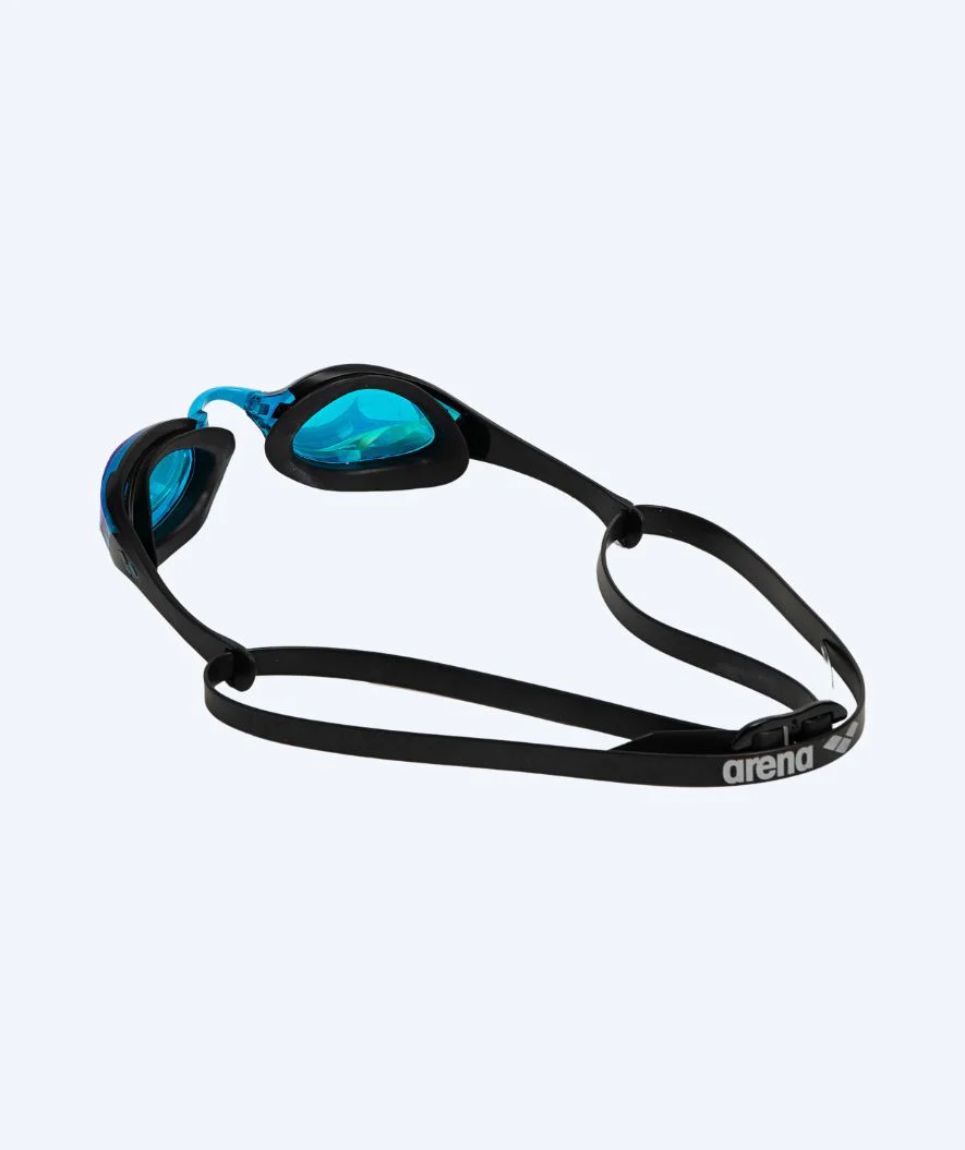 Arena Elite Schwimmbrillen - Cobra Edge SWIPE Mirror - Schwarz/Blau - Image 2
