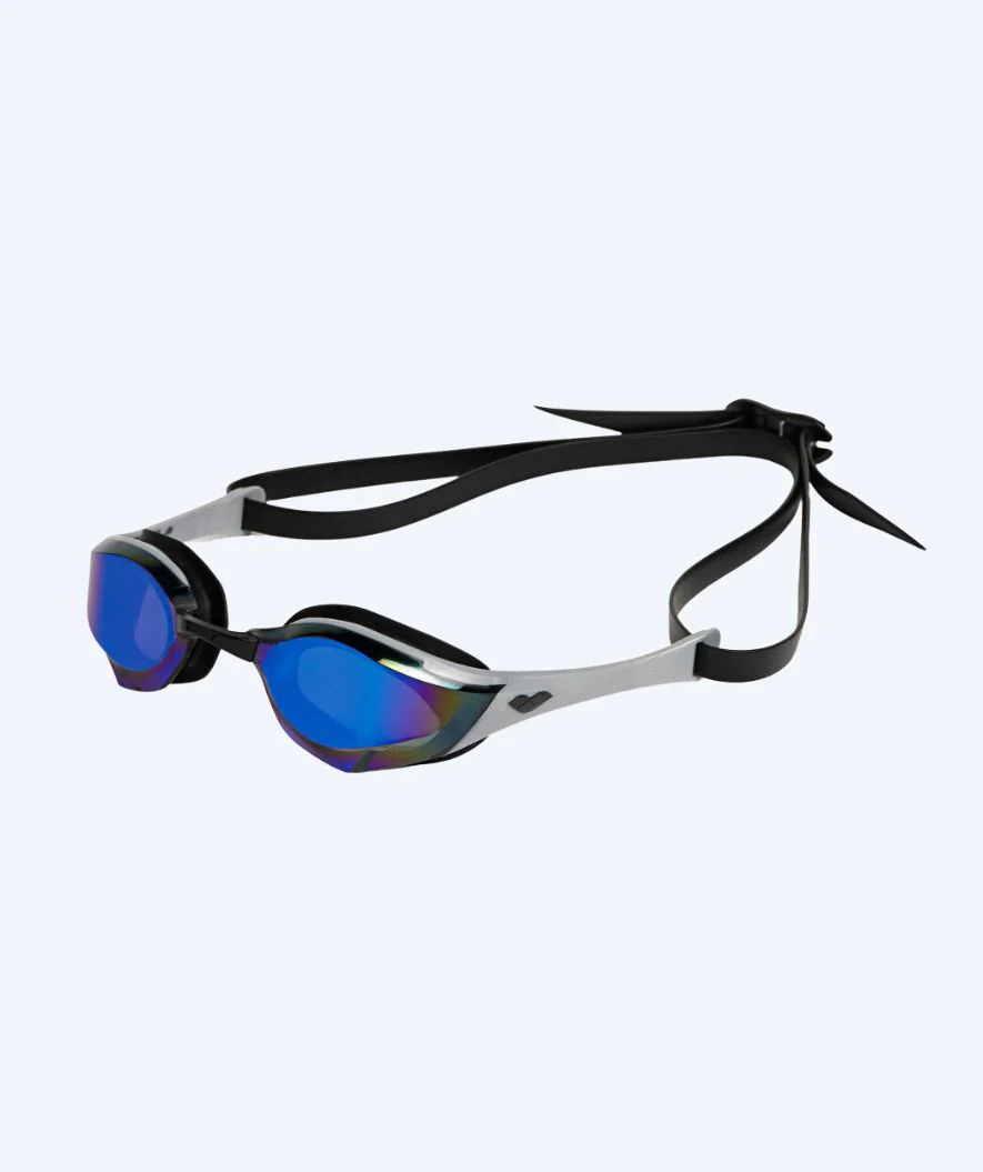 Arena Elite Schwimmbrillen - Cobra Edge SWIPE Mirror - Silber/Blau