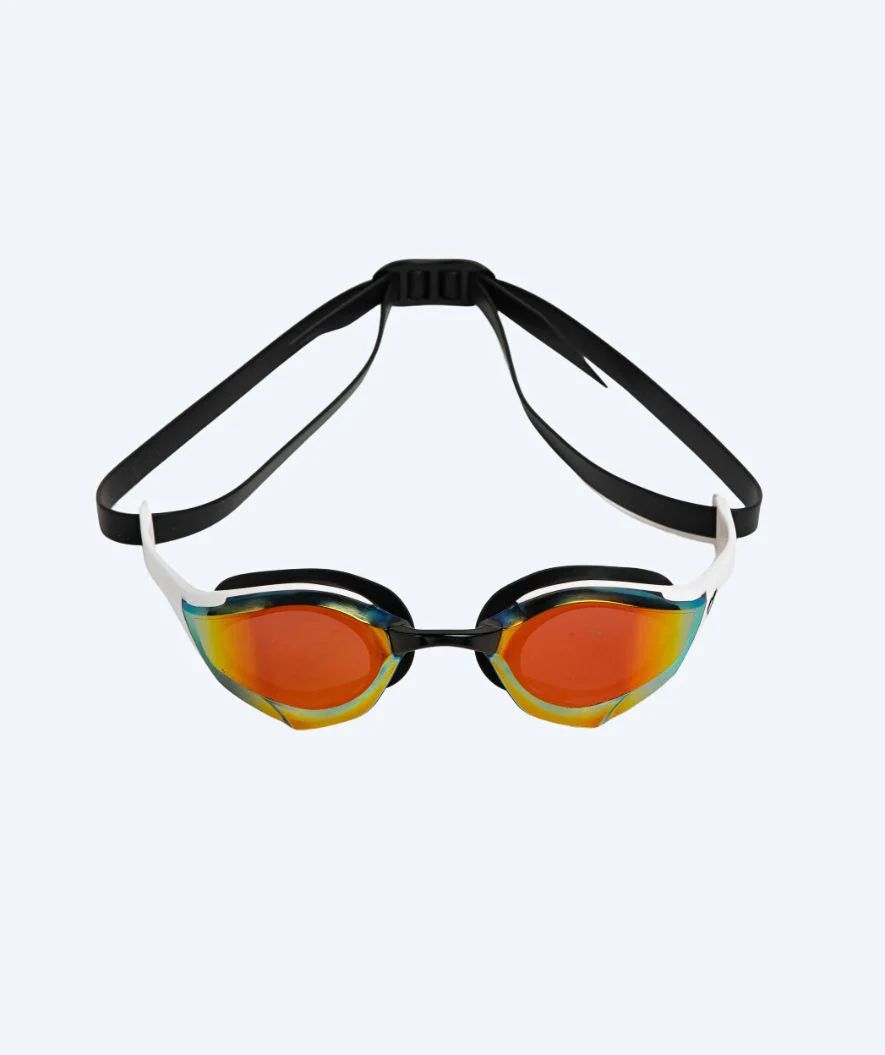 Arena Elite Schwimmbrillen - Cobra Edge SWIPE Mirror - Weiß/Gold - Image 3