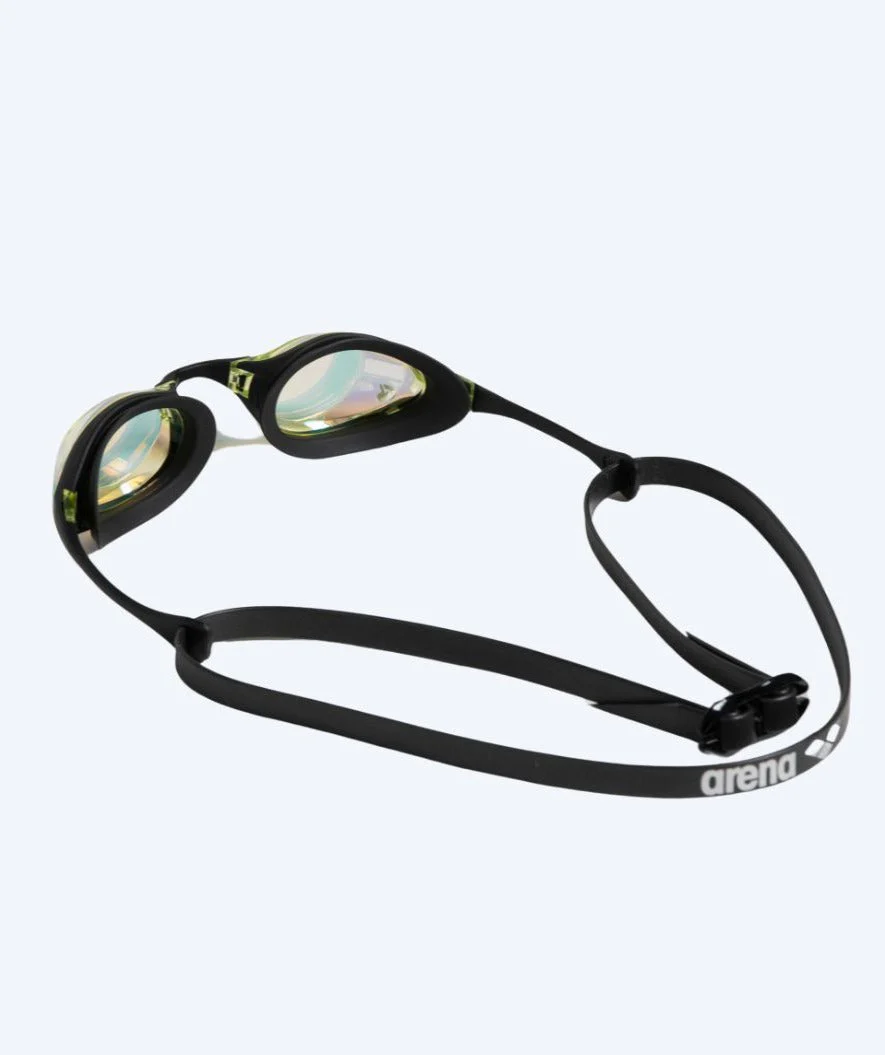 Arena Schwimmbrille - Cobra SWIPE Mirror - Schwarz/Gelb - Image 2