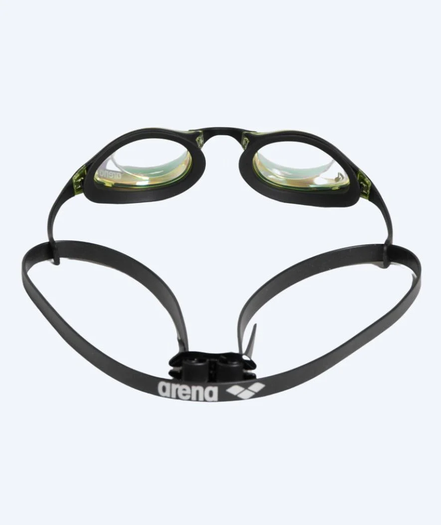 Arena Schwimmbrille - Cobra SWIPE Mirror - Schwarz/Gelb - Image 4